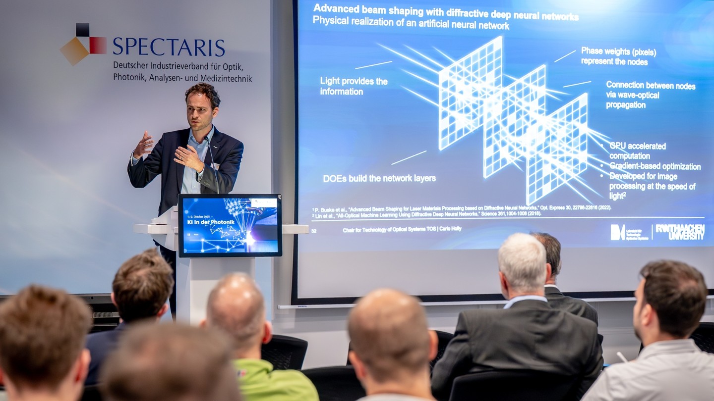 Aachener Tagung »KI in der Photonik« bringt Industrie und Wissenschaft zusammen