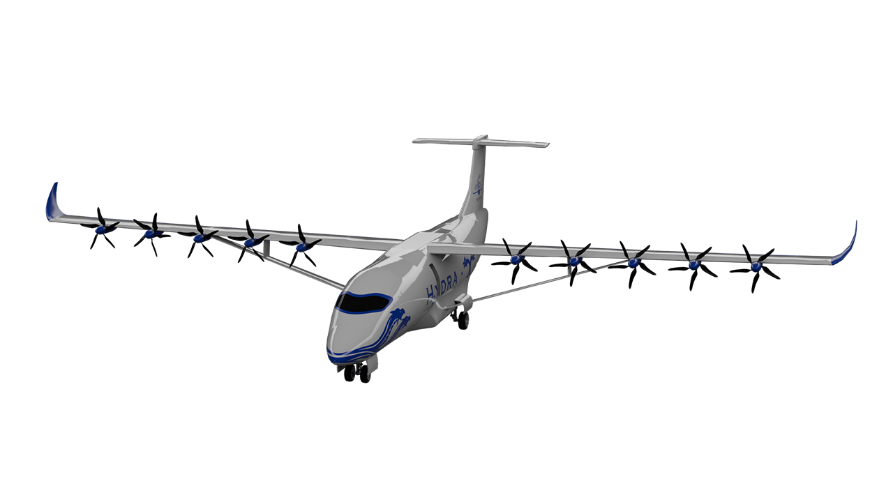 Flugzeugkonzept HYDRA-X aus Aachen auf Platz 3 der DLR Design Challenge 2026