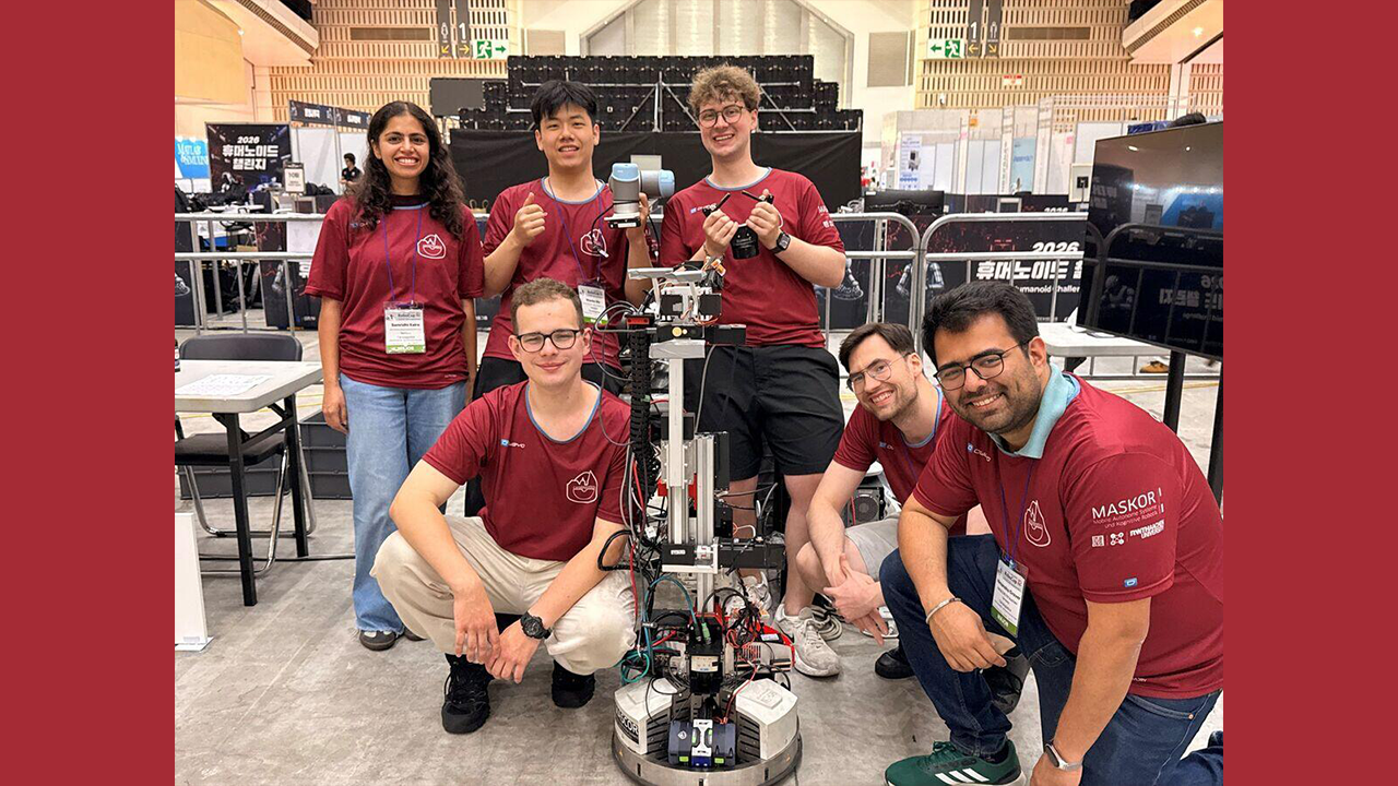 Aachener Team misst sich in internationalem Robotik-Wettbewerb