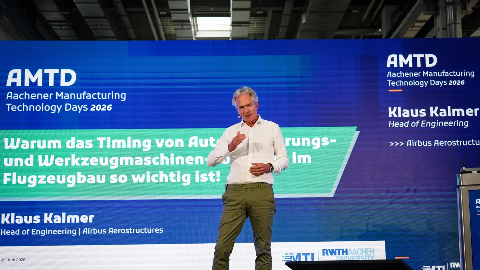 25.-26. 05. 2027 – AMTD | Aachener Manufacturing Technology Days 2027