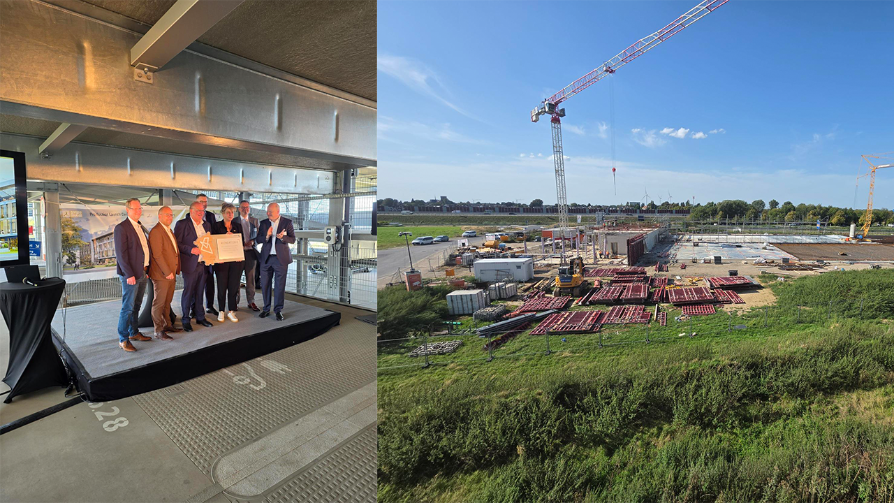 Baubeginn für das Production Launch Center Aviation (PLCA) – Klimaneutrale Luftfahrtproduktion in Würselen