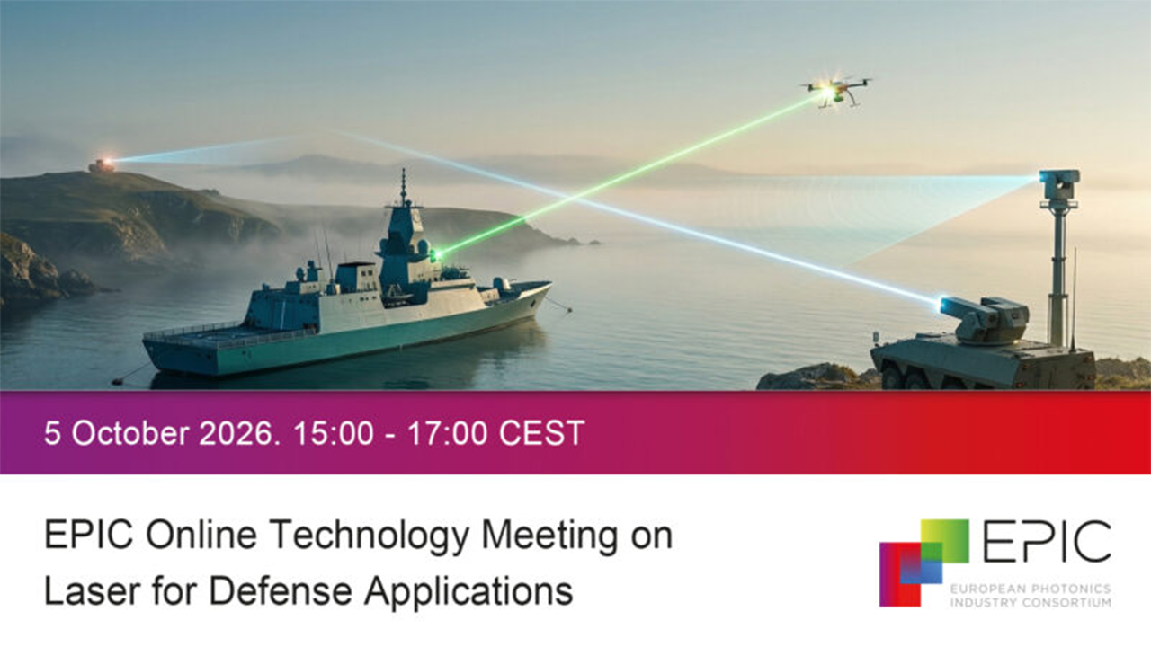 5.10.2026 – EPIC Online Technology Meeting on Laser for Defense Applications