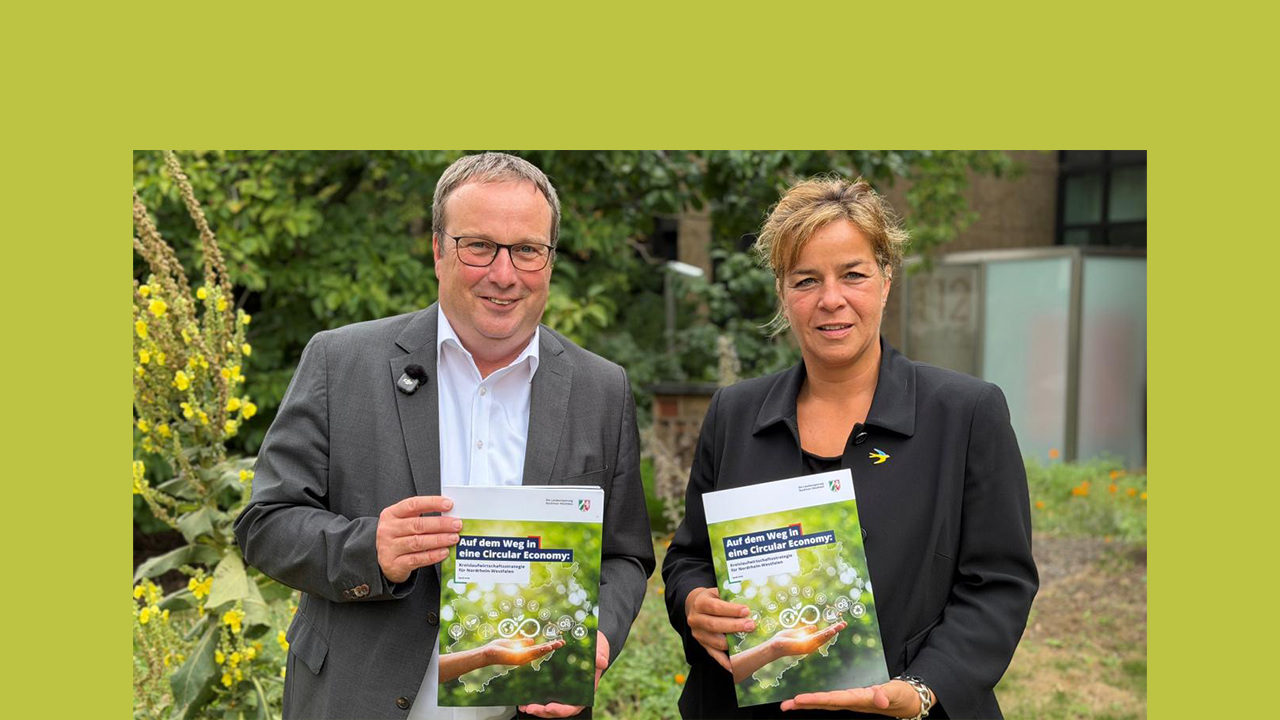 Mehr Innovation, weniger Abhängigkeit durch Circular Economy: Landesregierung legt Kreislaufwirtschaftsstrategie vor